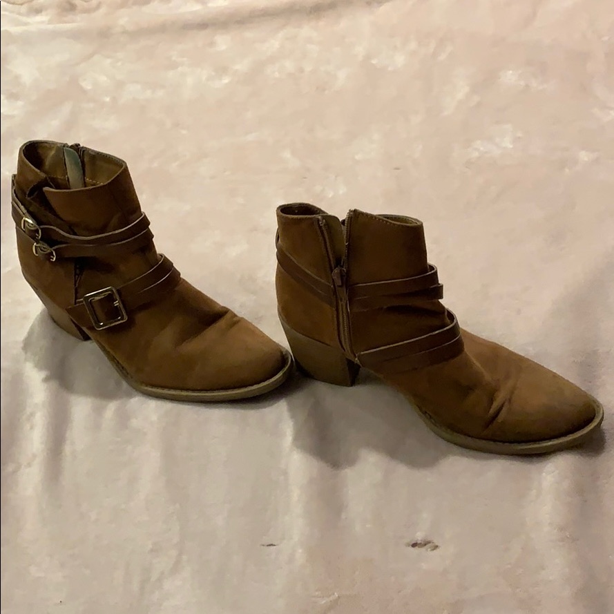 Tan Booties